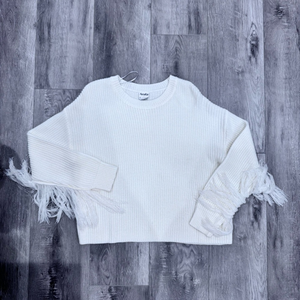 ARULA Fringe Sweater - Size 2X (B)
